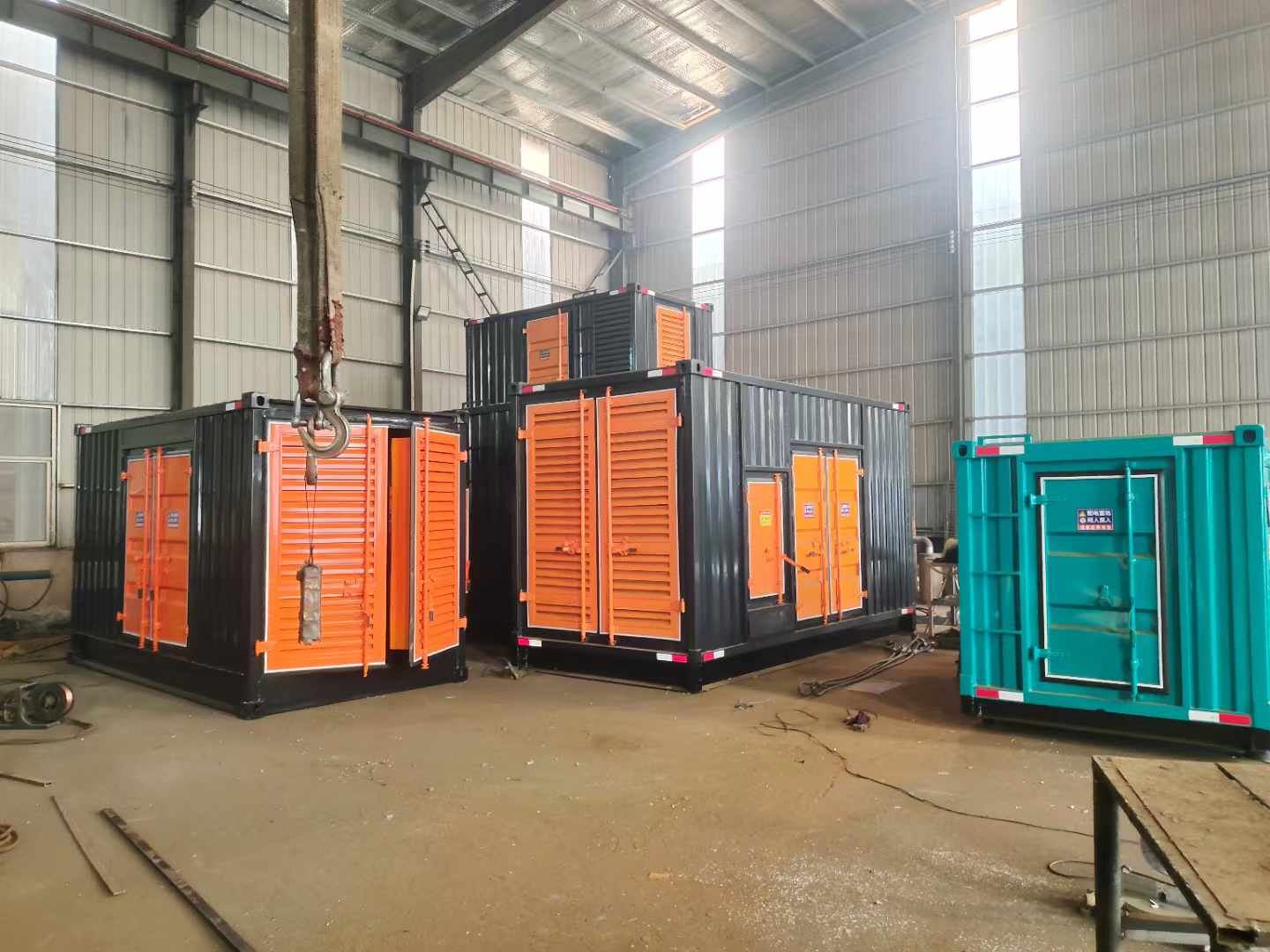 定襄500kw柴油发电机组可以带动多少功率设备？
