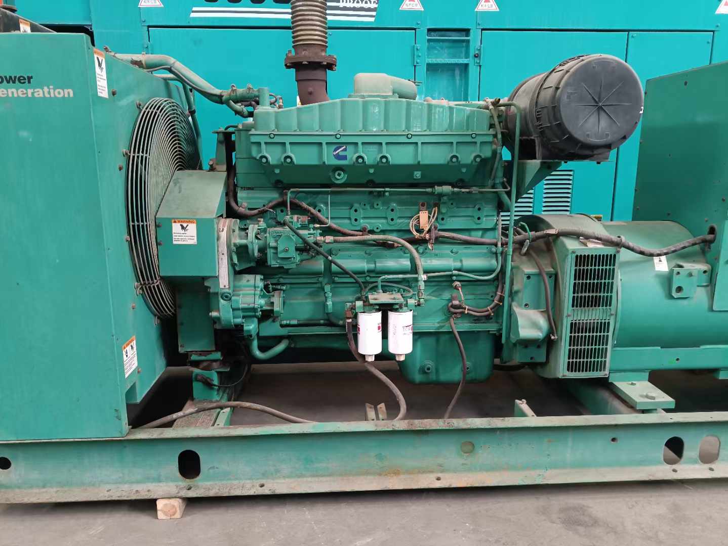 定襄过载会对 600kW 柴油发电机组造成哪些损害？